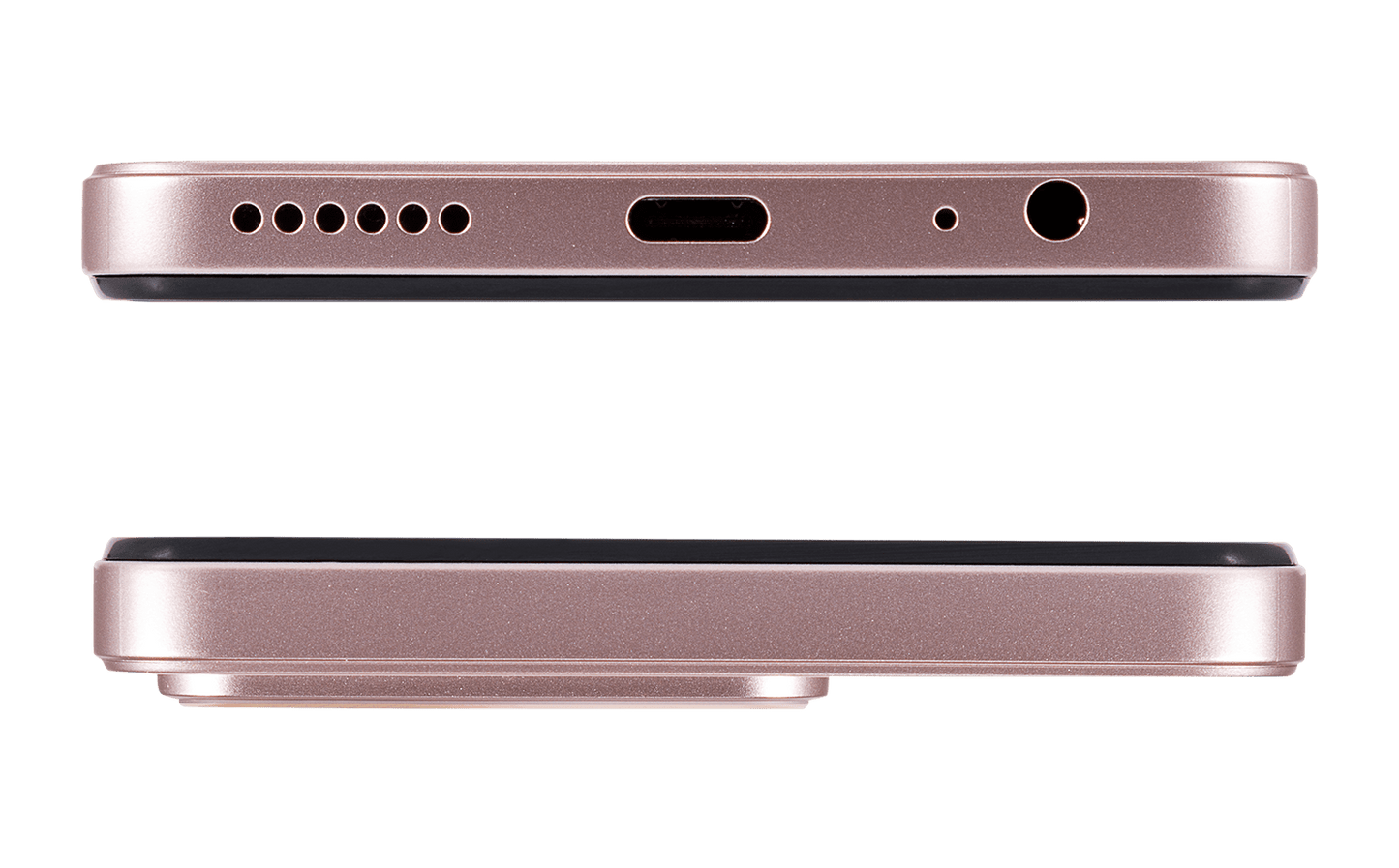 AI+ Pulse (Pink) Bottom jack side and top side