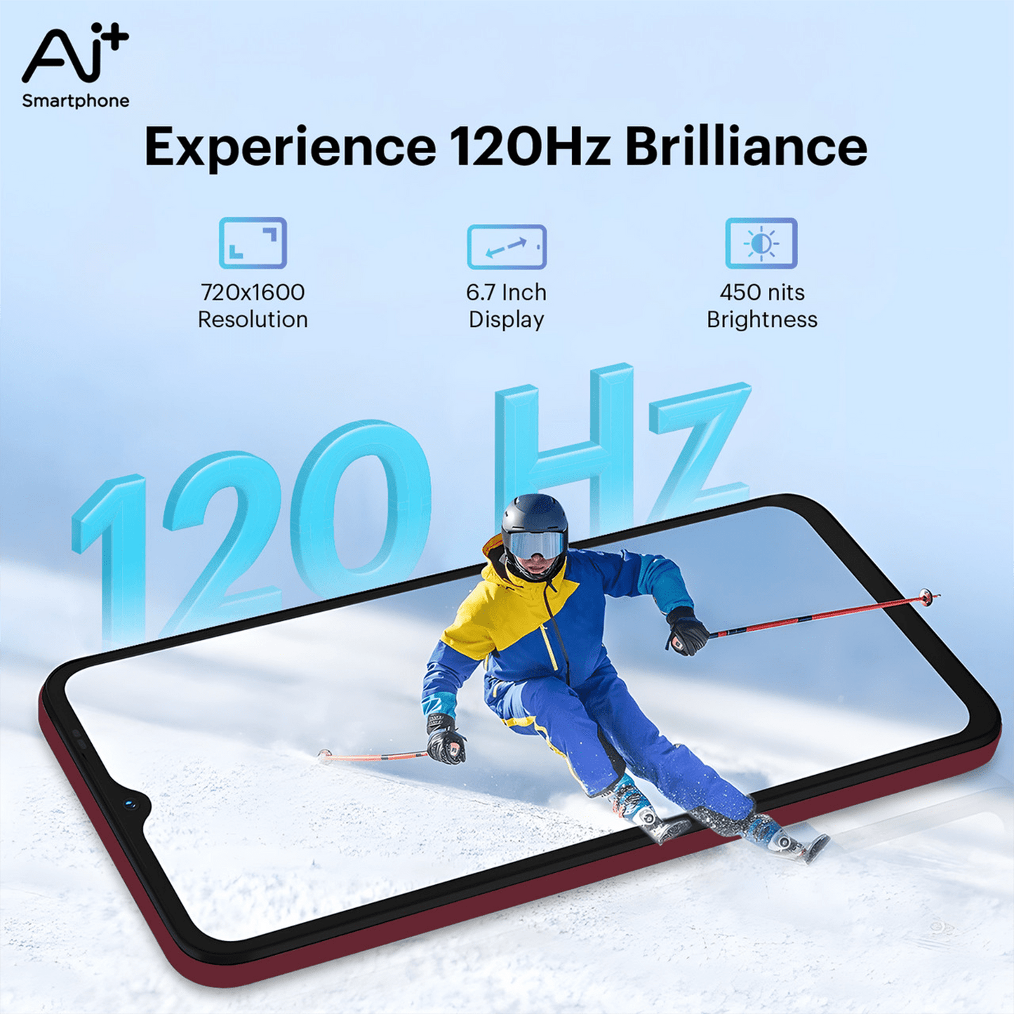 AI+ Nova 5G (Sparkle Red)