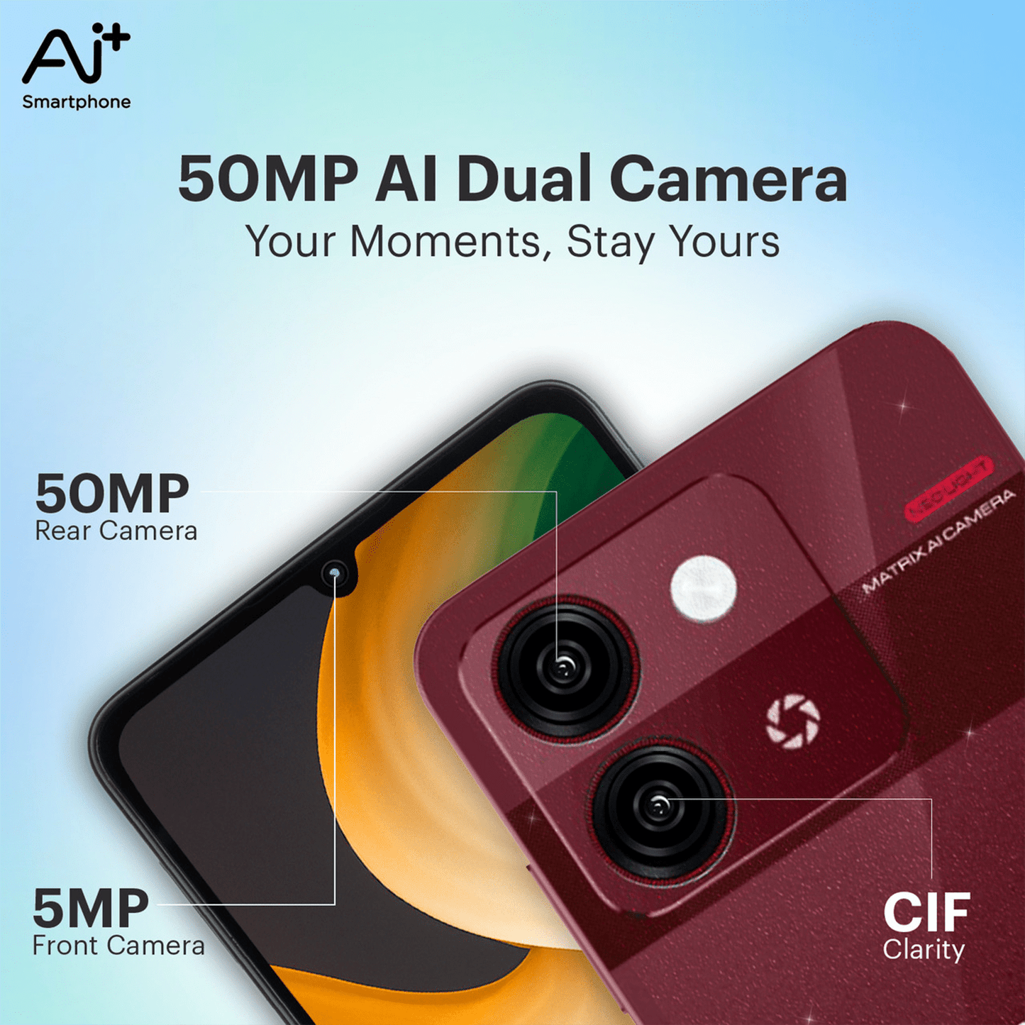 AI+ Nova 5G (Sparkle Red)