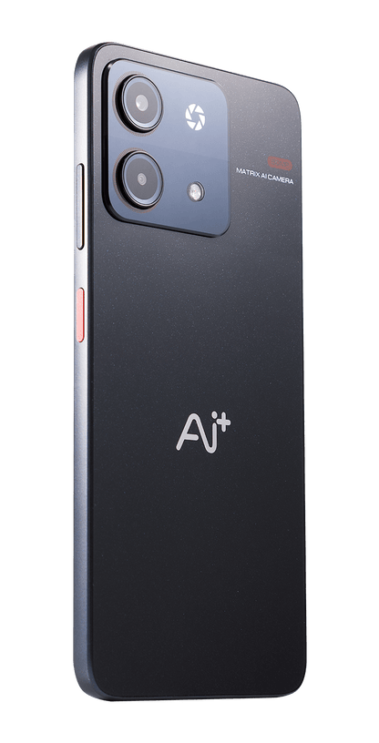 AI+ Nova 5G (Black) Back side and right side
