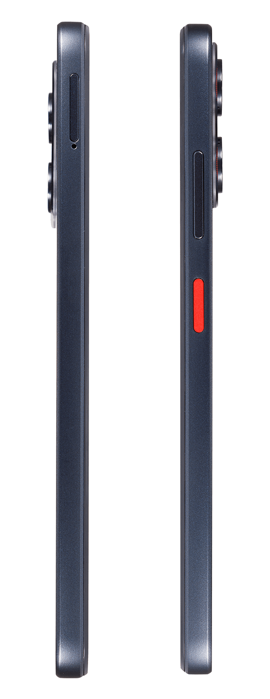 AI+ Nova 5G (Black) Left  side and right side
