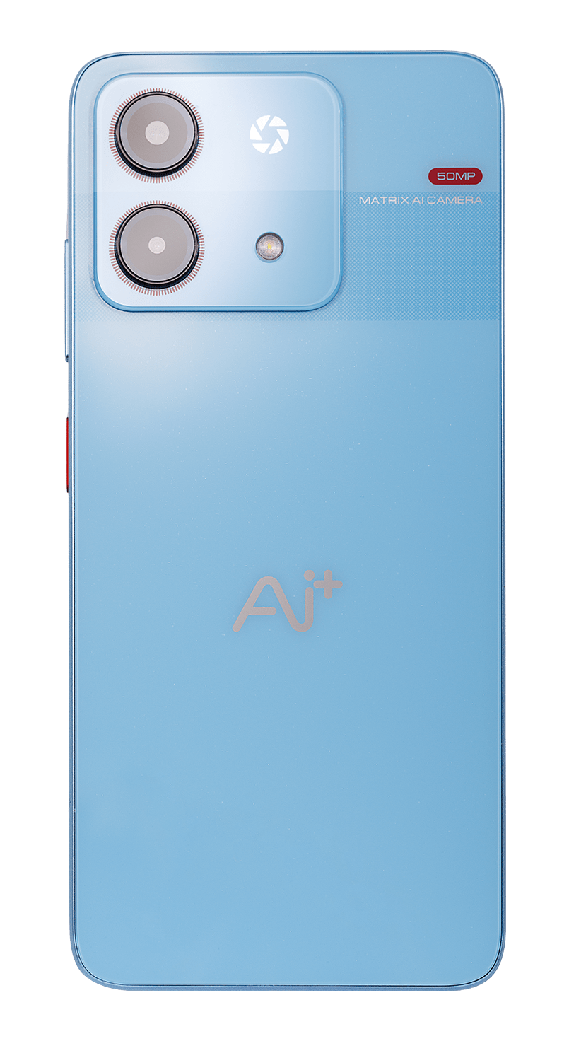 AI+ Nova 5G (Blue) Back side 
