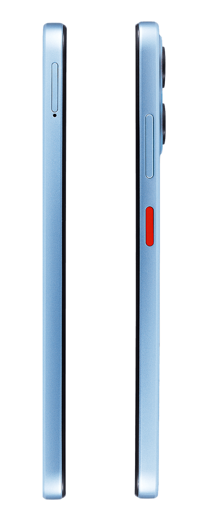 AI+ Nova 5G (Blue) Left  side and right side
