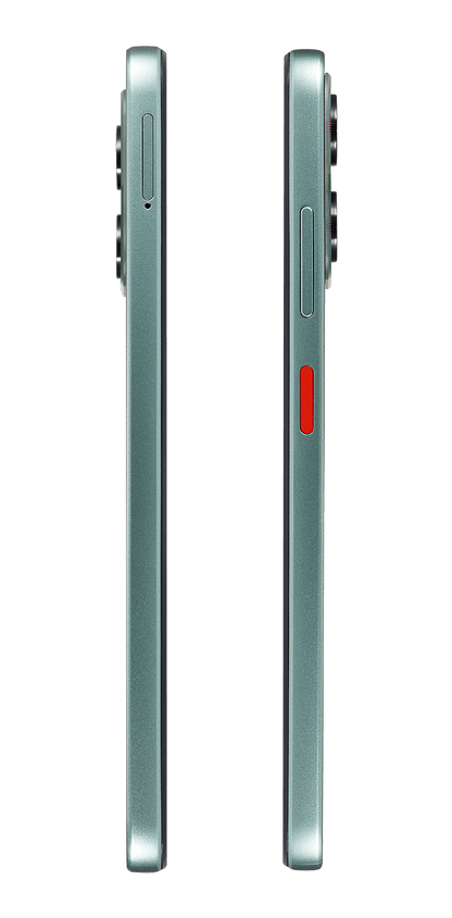 AI+ Nova 5G (Green) Left  side and right side