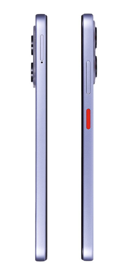 AI+ Nova 5G (Purple) Left side and Right side 