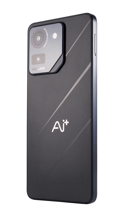 AI+ Pulse (Black) Back side and Left side 
