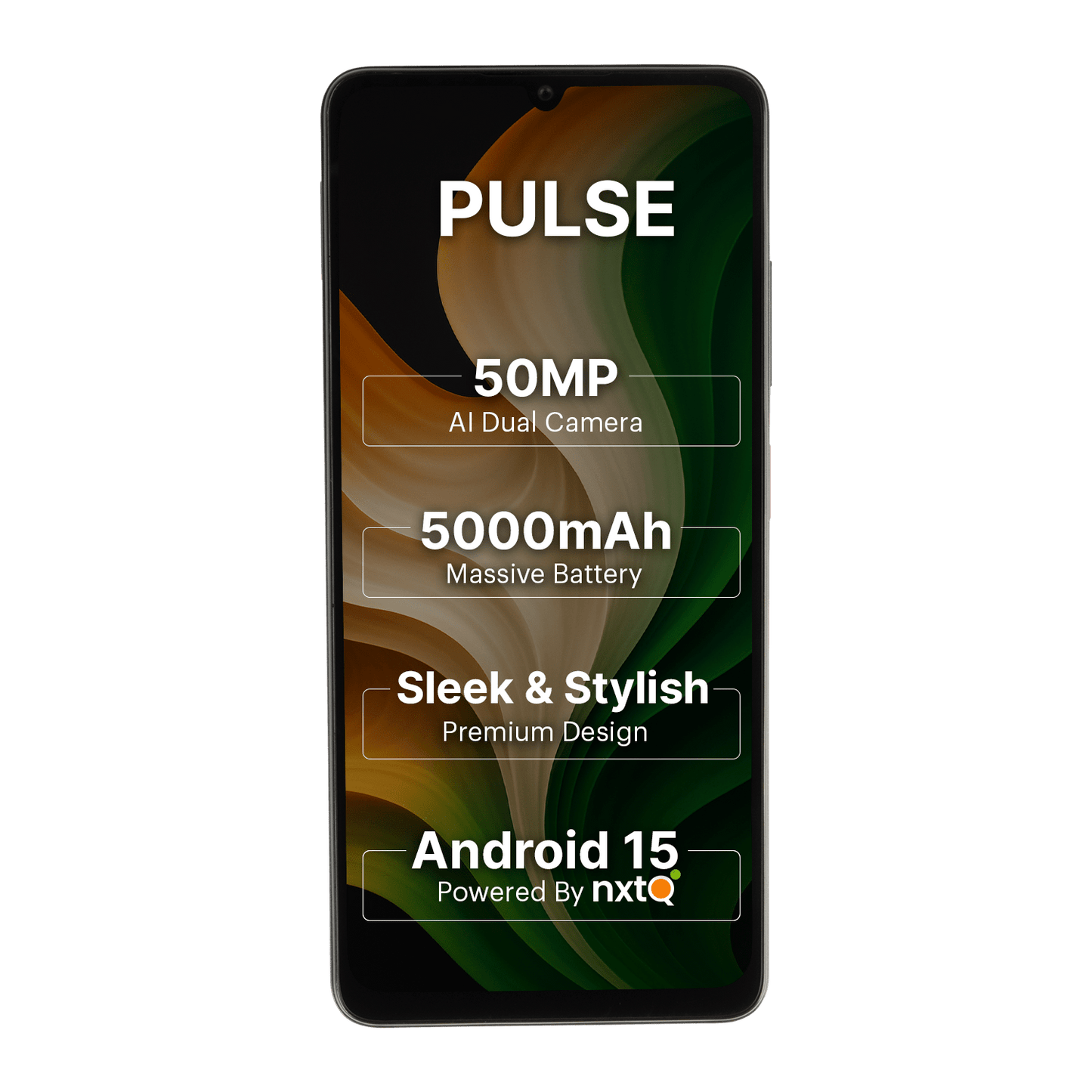 AI+ Pulse (Black) Front side 
