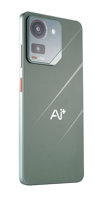 AI+ Pulse (Green) Back side and Right side