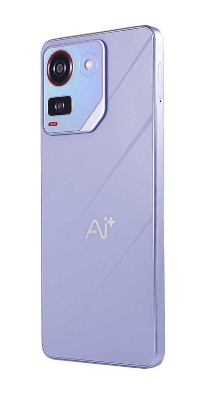 AI+ Pulse (Purple) Back side and left side