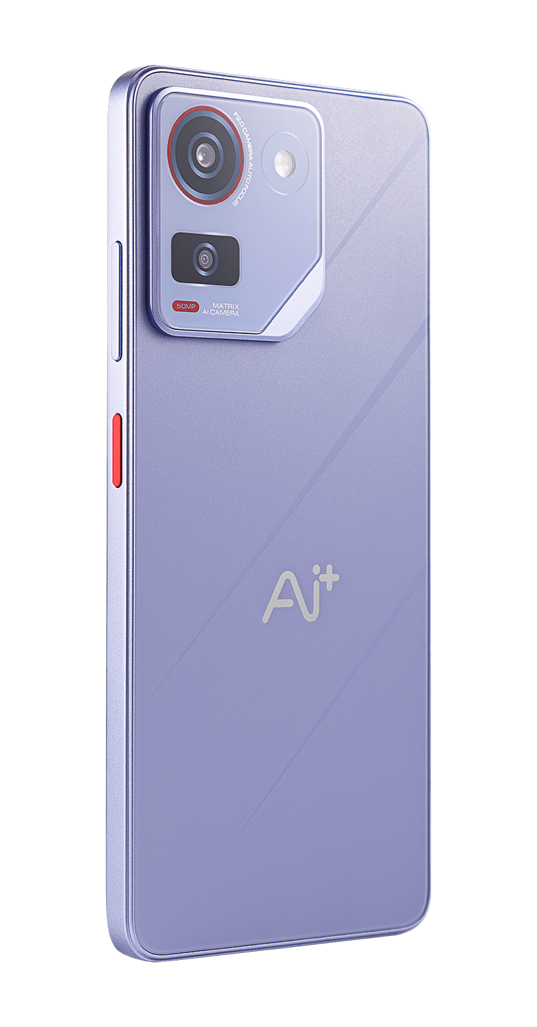 AI+ Pulse (Purple) Back side and right side
