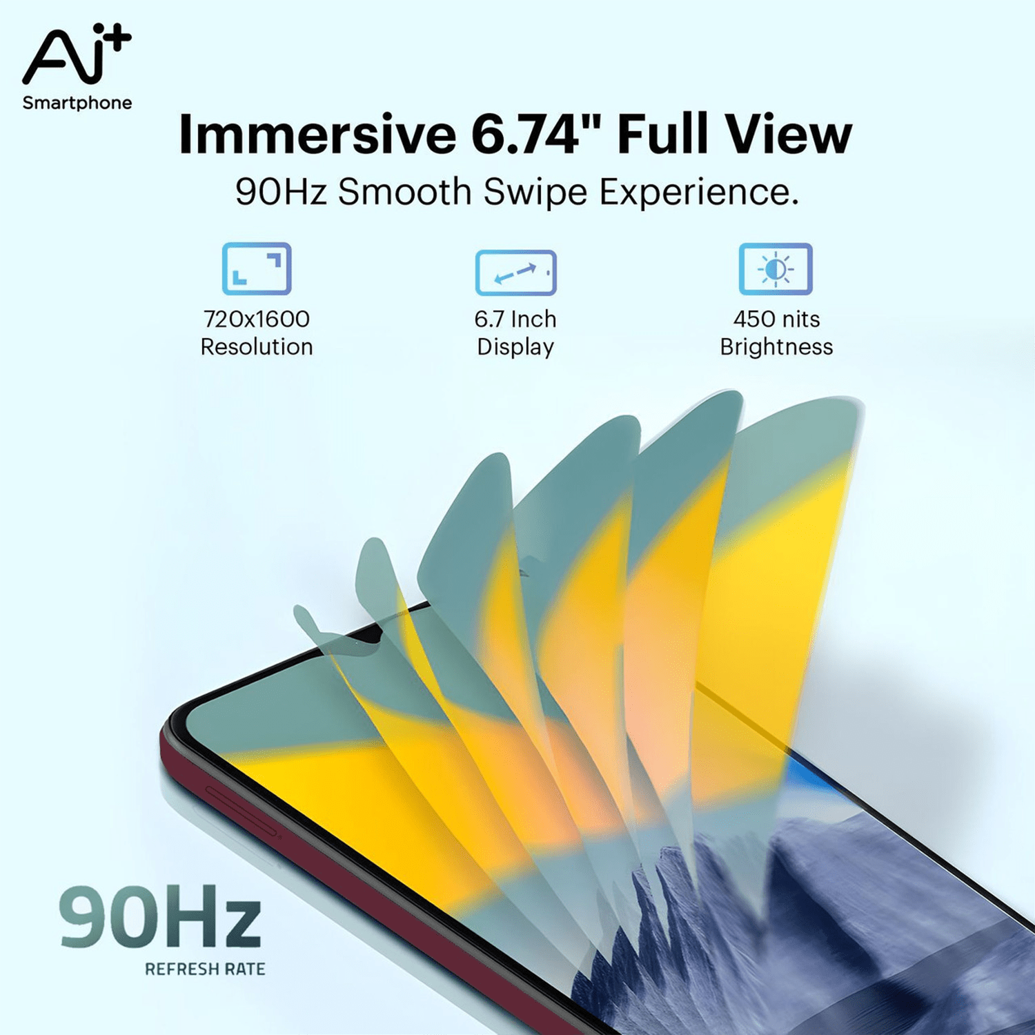 AI+ Pulse (Sparkle Red) Immersive 6.74