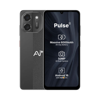 AI+ pulse 2 -Black - 4GB/ 64 storage 