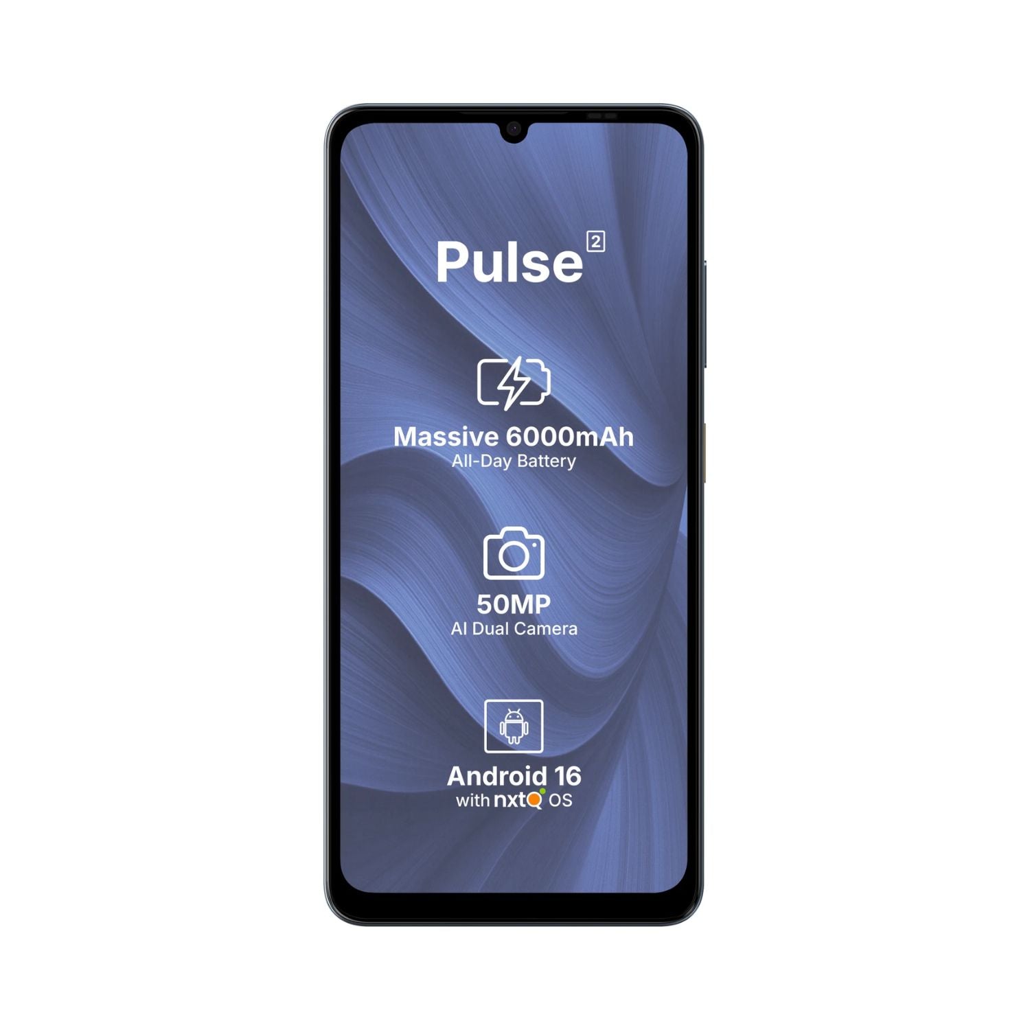 AI+ Pulse 2 Blue- Front side