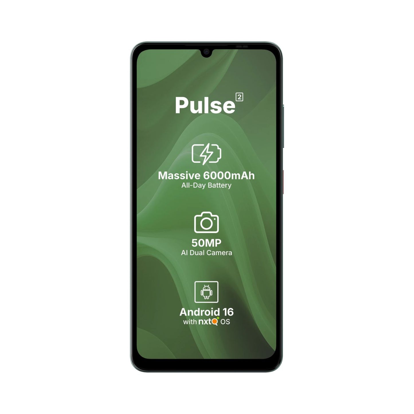 AI+ pulse 2 Green- Front side