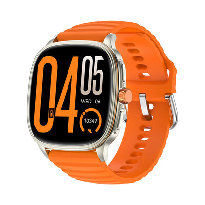 Ai+ NovaWatch Active 9mm Slim, 1.73" AMOLED Display, BT Calling, IP68 Smartwatch (Bright Orange Strap, Free Size)