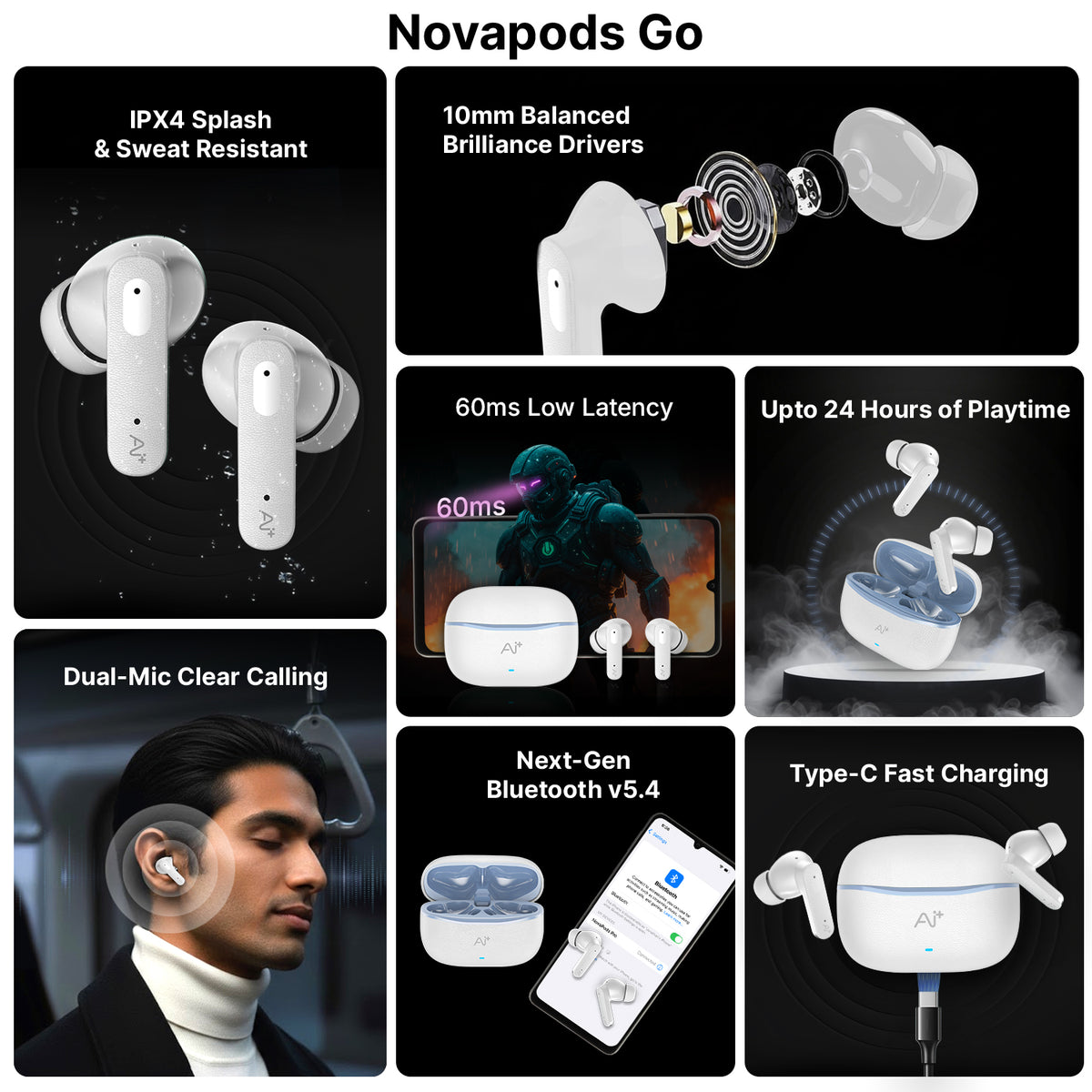 Ai Novapods Go Type-c Fast Charging