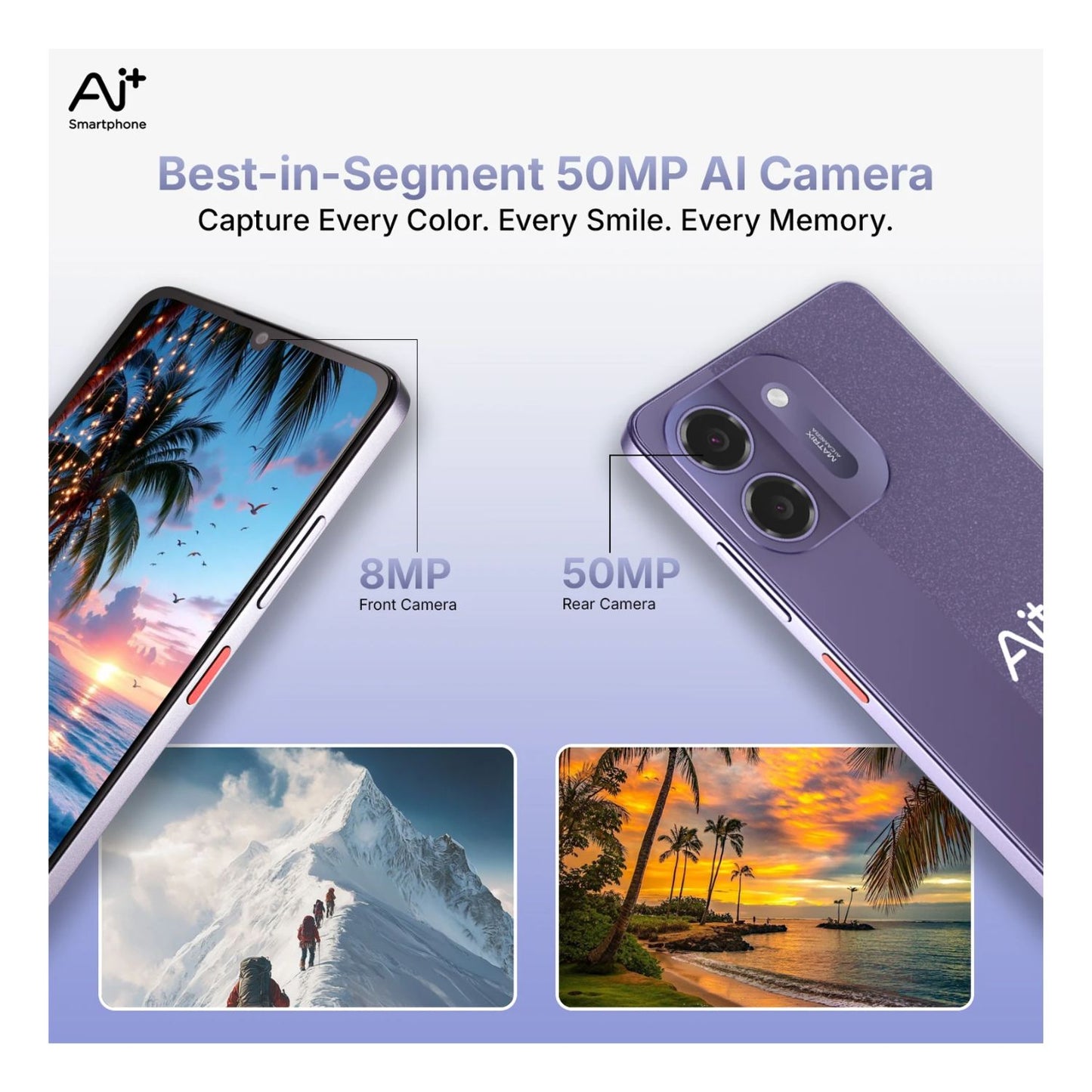 Best-in-Segment 50MP AI Camera