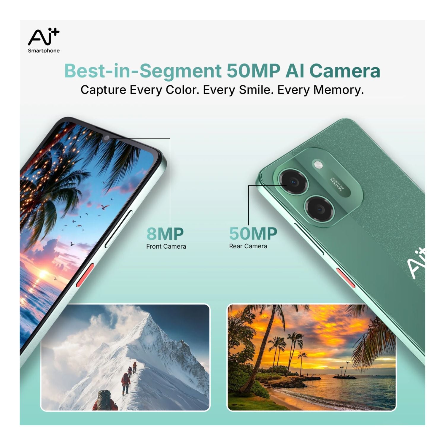 Best-in-Segment 50MP AI Camera