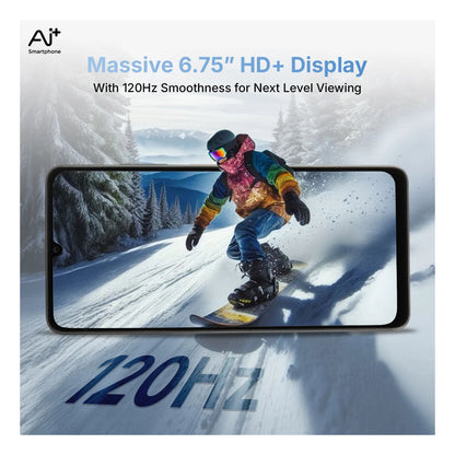 Massive 6.75" HD Display