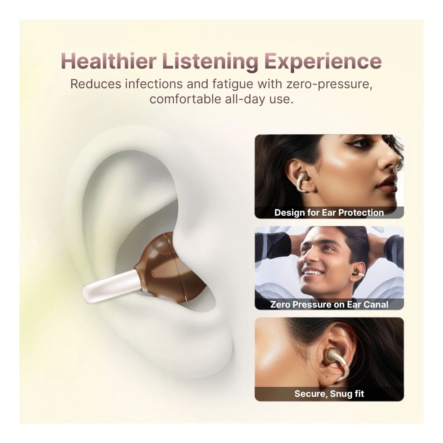 Novapods Clip Healthier Listening Experience