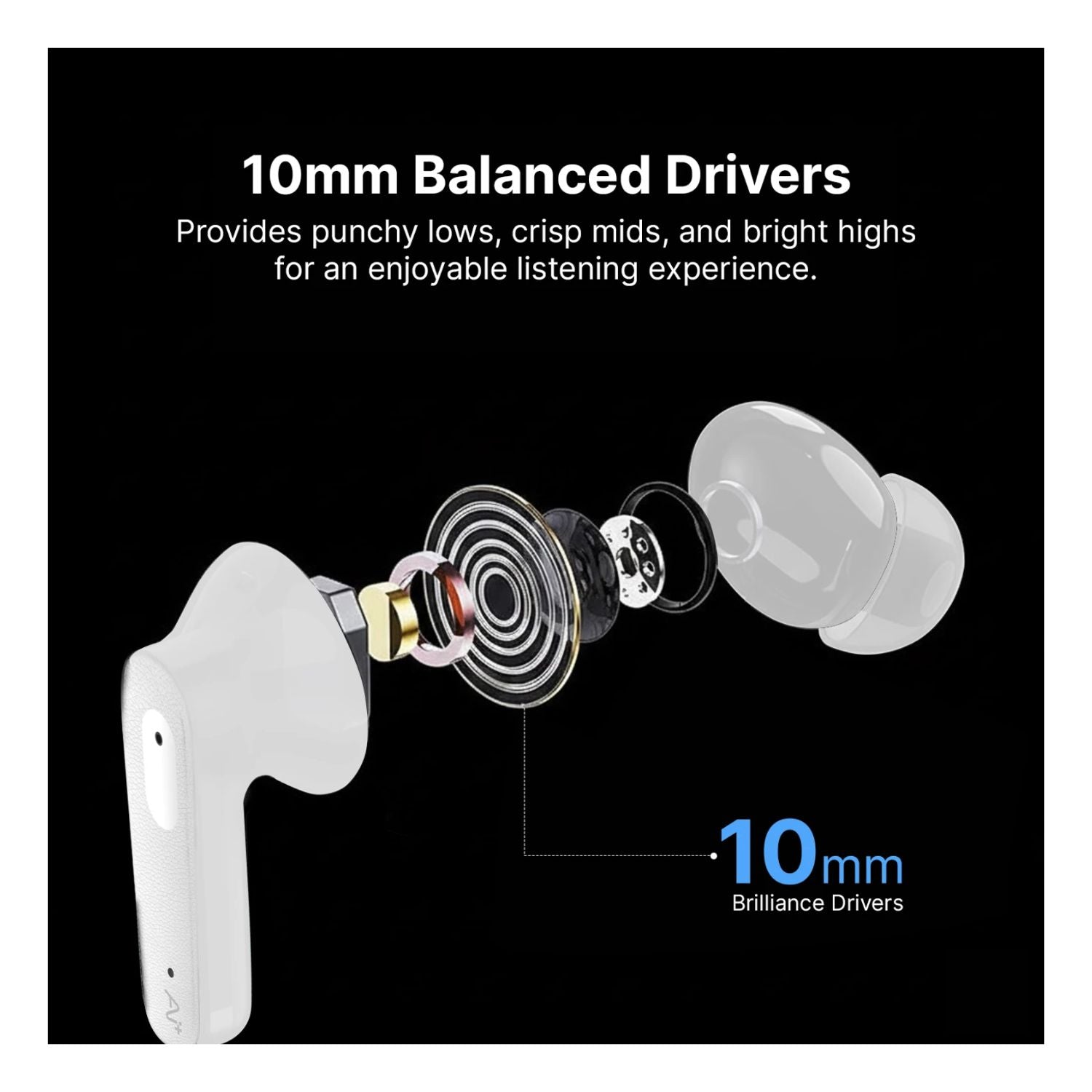 Novapods Go 10mm Balanced Drivers 
