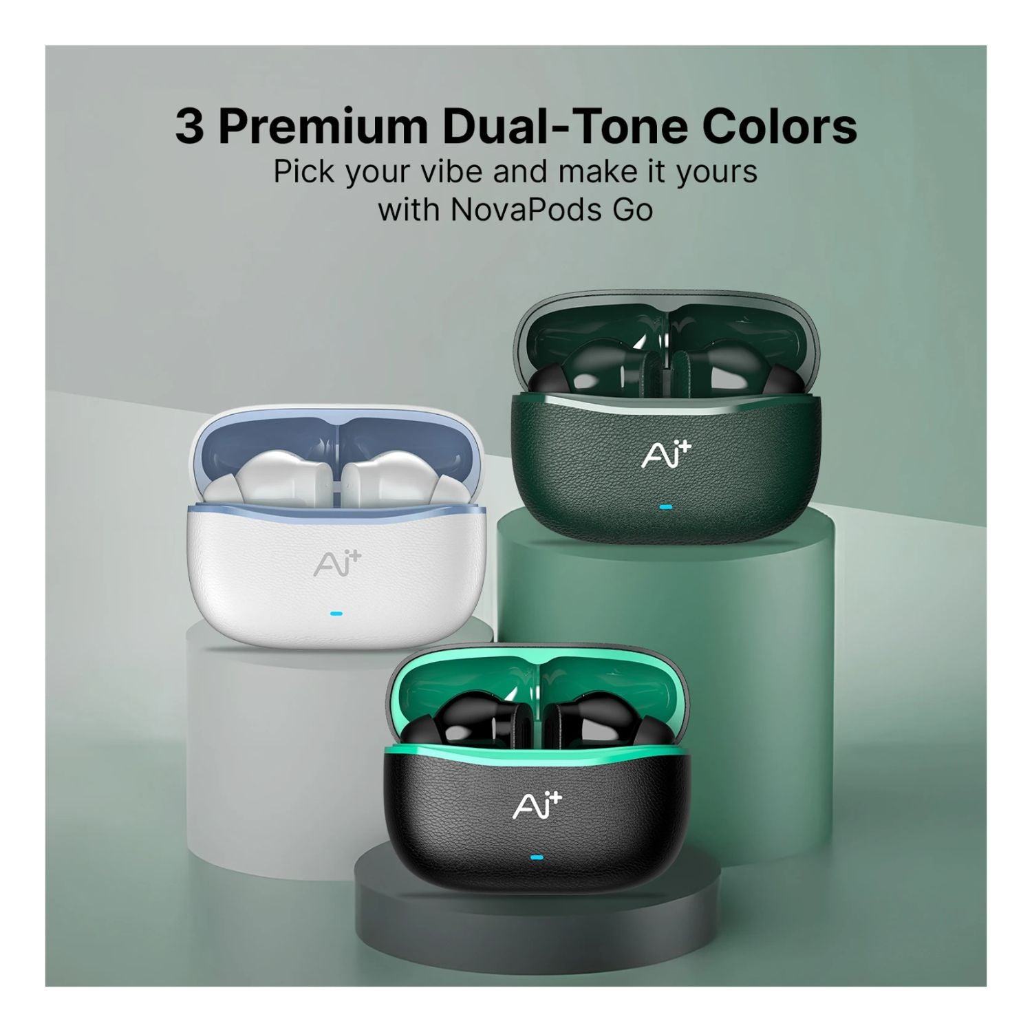 Novapods Go 3 Premium Dual Tone Colors 