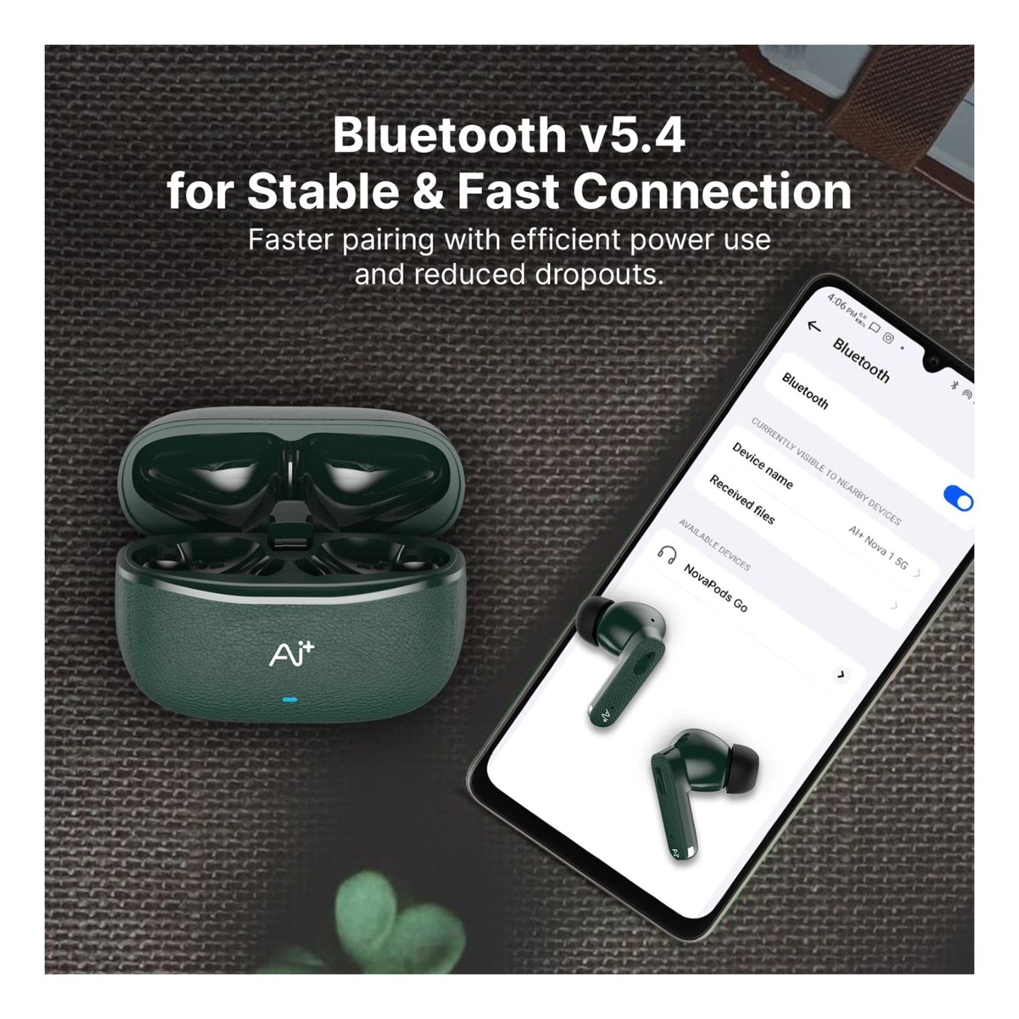 Novapods Go Bluetooth V5.4