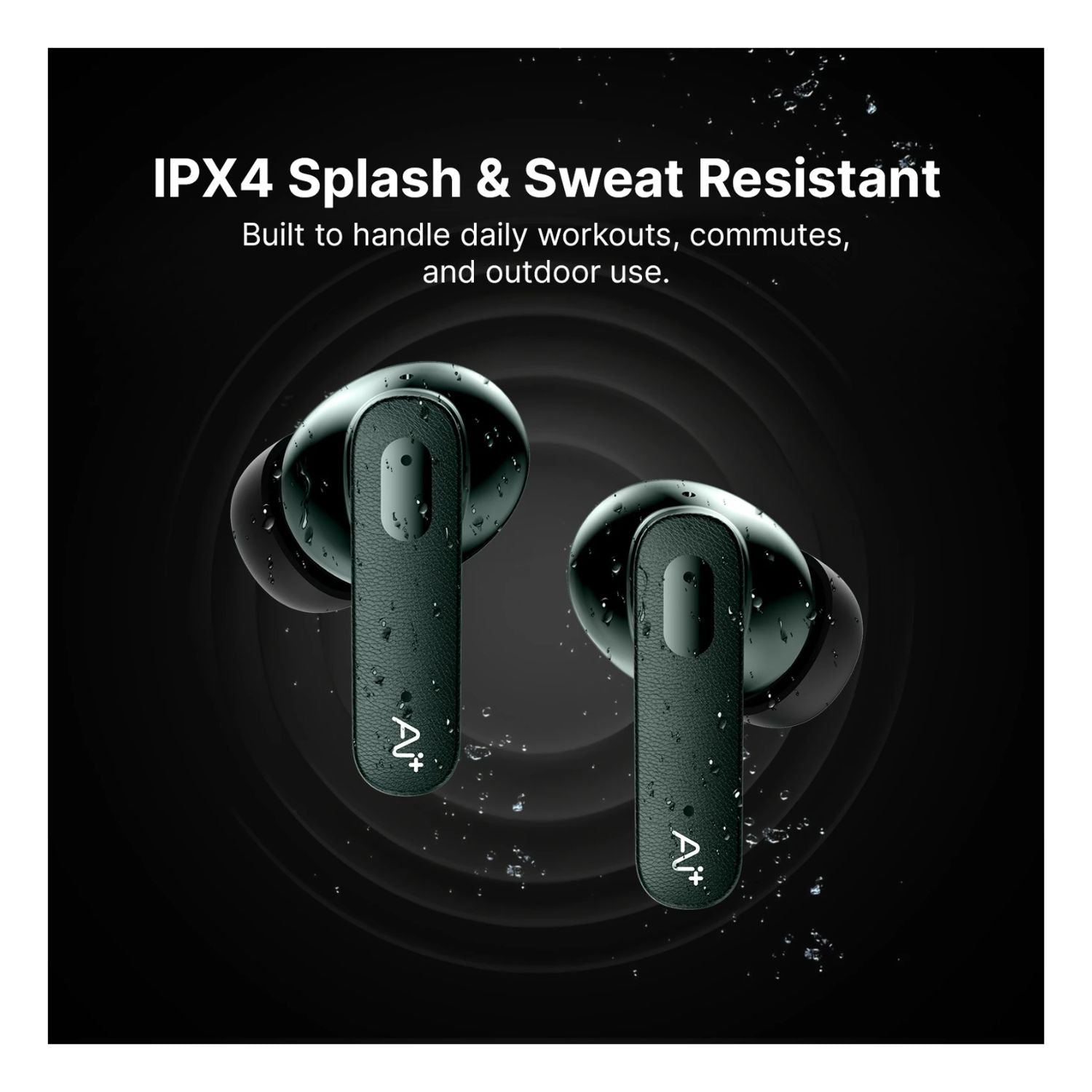 Novapods Go IPX4 Splas Sweat Resistant