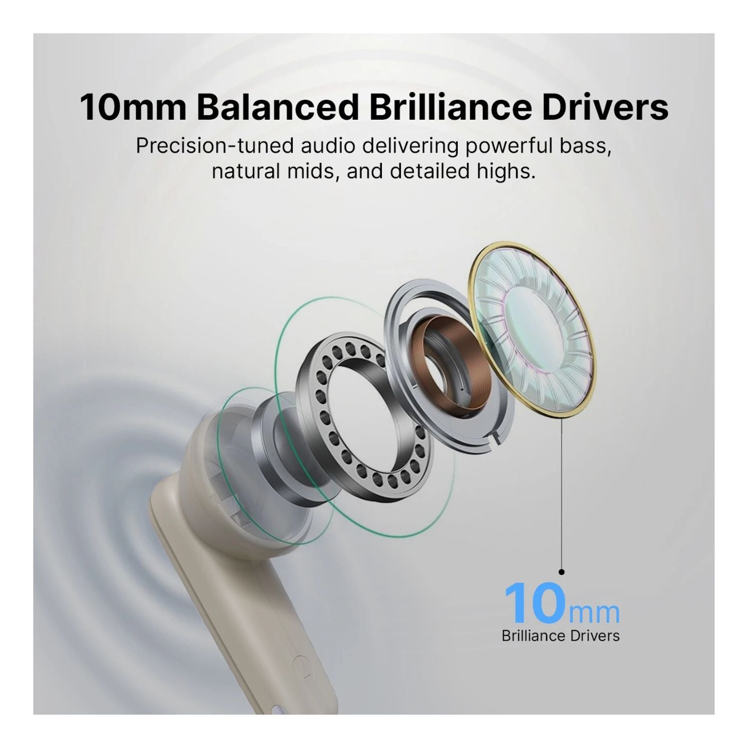 Novapods Pro 10mm Balanced Brilliance Drivers