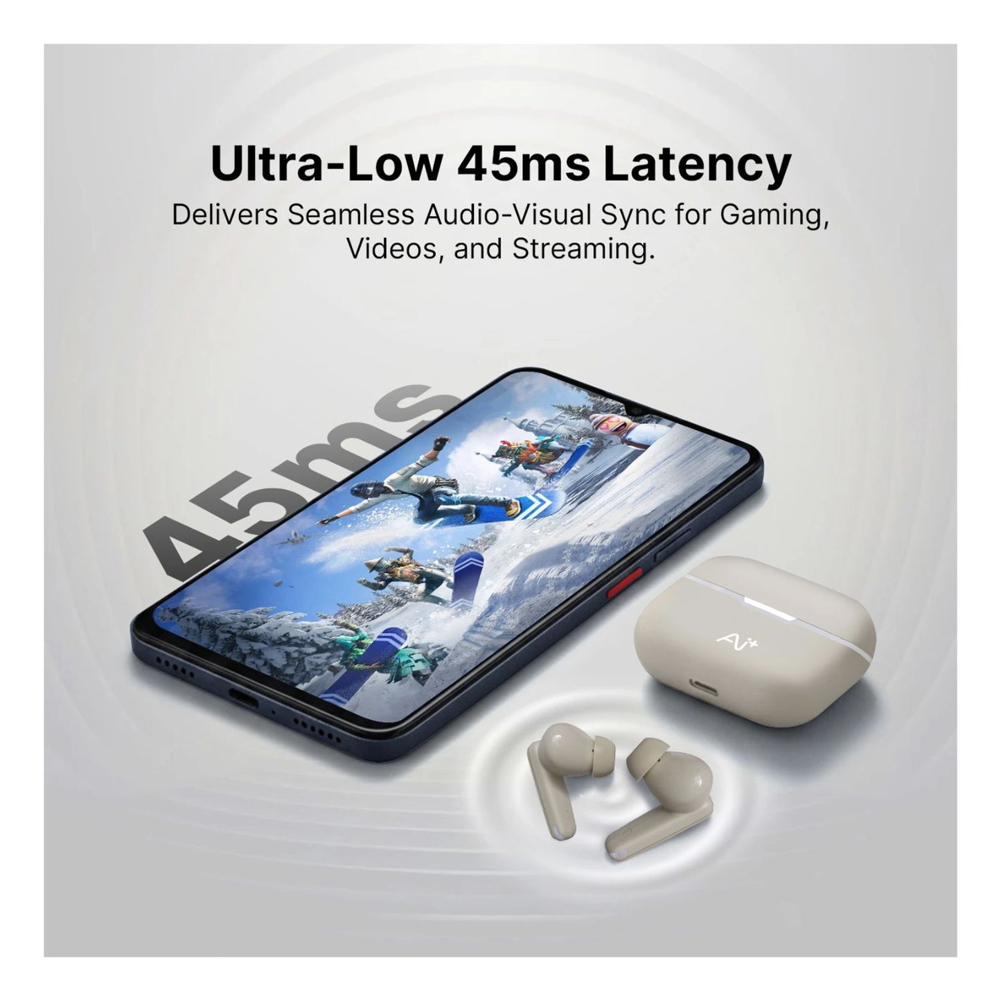 Novapods Pro Ultra-Low 45ms Latency