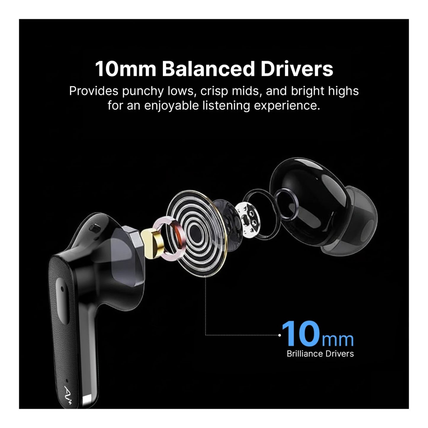 Novapods Go 10mm Balanced Drivers