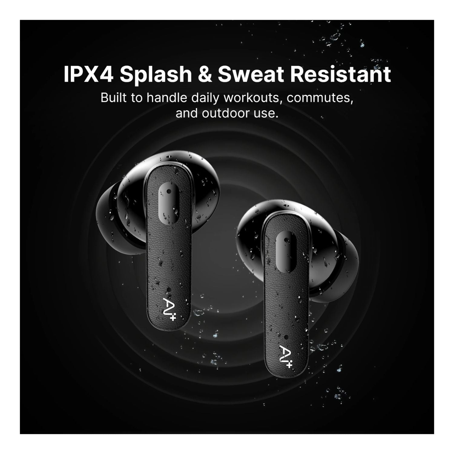 Novapods Go IPX4 Splash Sweat Resistant