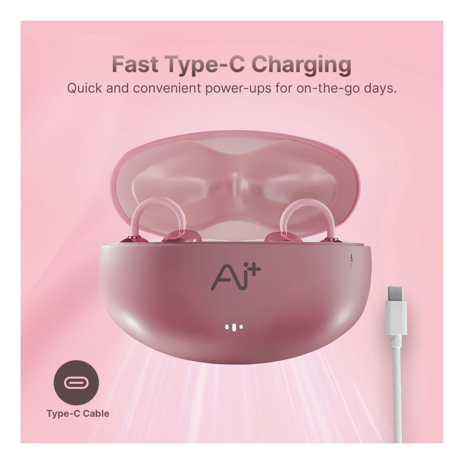 Novapods clip Fast Typ- C Charging