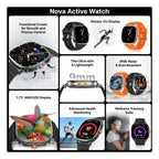 Novawatch Active Functional Crown for Smooth and Precise Control