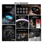 Novawatch Wearbuds Smart Features For Daily life