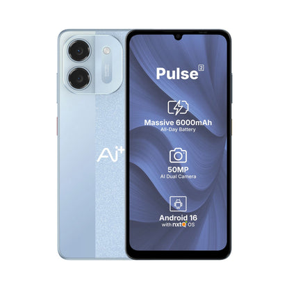 AI+ pulse 2-Blue 4GB/ 64 Storage 