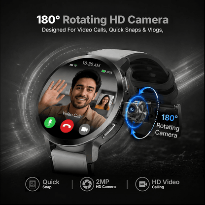 Ai+ NovaWatch Rotatecam 4G Android Smartwatch
