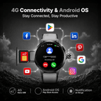 Ai+ NovaWatch Rotatecam 4G Android Smartwatch